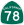 Image of SR-78 road sign