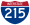 Image of I-215 road sign