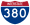 Image of I-380 road sign