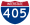 Image of I-405 road sign