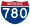 Image of I-780 road sign