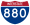 Image of I-880 road sign