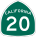 Image of SR-20 road sign