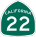 Image of SR-22 road sign