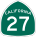 Image of SR-27 road sign