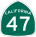 Image of SR-47 road sign