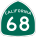 Image of SR-68 road sign