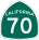 Image of SR-70 road sign
