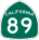 Image of SR-89 road sign