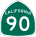 Image of SR-90 road sign