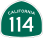 Image of SR-114 road sign