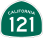 Image of SR-121 road sign