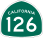 Image of SR-126 road sign
