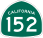 Image of SR-152 road sign