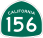Image of SR-156 road sign