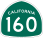 Image of SR-160 road sign