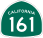 Image of SR-161 road sign