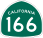 Image of SR-166 road sign