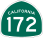 Image of SR-172 road sign