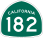 Image of SR-182 road sign