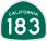 Image of SR-183 road sign