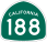 Image of SR-188 road sign