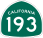 Image of SR-193 road sign