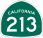 Image of SR-213 road sign