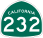 Image of SR-232 road sign