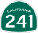 Image of SR-241 road sign