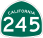 Image of SR-245 road sign