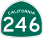 Image of SR-246 road sign