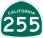 Image of SR-255 road sign