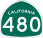 Image of SR-480 road sign