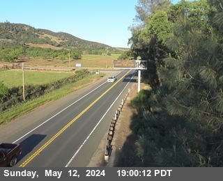 Timelapse image near SR-20 : West Of SR-53 - Looking East (C010), Clearlake 0 minutes ago