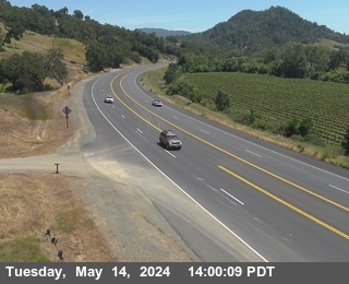 Timelapse image near US-101: S of Hopland - Looking South, Hopland 0 minutes ago