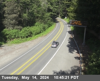 Timelapse image near US-101 : South Of Cushing Creek - Looking North (C018), Crescent City 0 minutes ago