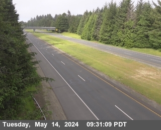 Timelapse image near US-101 : South Of US-199 - Looking South (C014), Crescent City 0 minutes ago