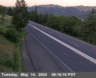 Timelapse image near US-101 : South Ridgewood Grade - Looking South (C027), Redwood Valley 0 minutes ago