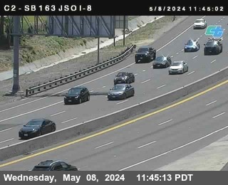 Traffic camera for (C002) SR-163 : Just South Of I-8