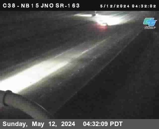 Timelapse image near (C038) NB 15 : Just North Of SR-163, San Diego 0 minutes ago