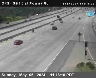 (C 043) I-15 : Just South Of Poway Road