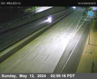Timelapse image near (C 057) I-8 : Just East Of I-15, San Diego 0 minutes ago