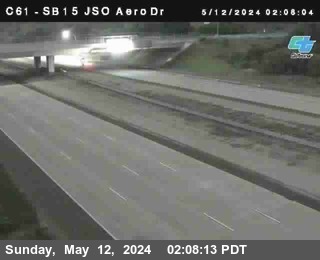 Timelapse image near (C 061) I-15 : Just South Of Aero Drive, San Diego 0 minutes ago