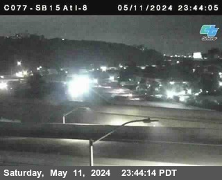 Timelapse image near (C077) I-15 : I-8, San Diego 0 minutes ago