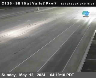 Timelapse image near (C125) I-15 : Valley Parkway, Escondido 0 minutes ago