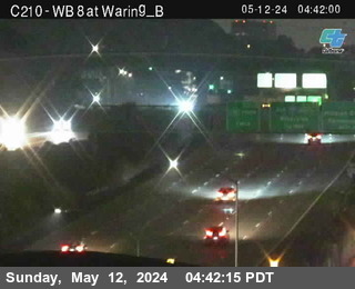 Timelapse image near (C210) I-8 : Waring Road B, San Diego 0 minutes ago