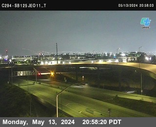 Timelapse image near (C294) SB 125: JEO 11, San Diego 0 minutes ago