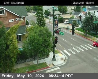 Timelapse image near C304) SB 282: 4th and Alameda - Coronado, Coronado 0 minutes ago
