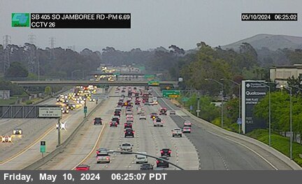 Timelapse image near I-405 : Jamboree, Irvine 0 minutes ago